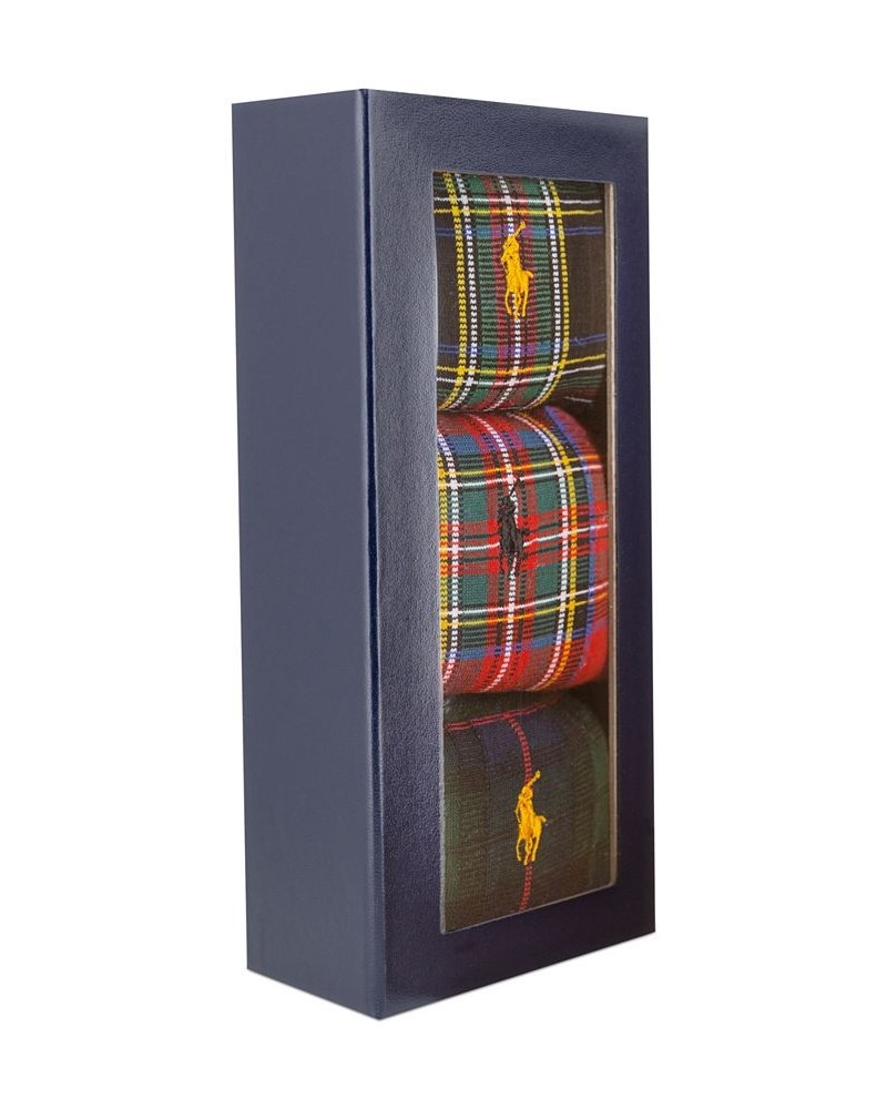 Men's Tartan Socks Giftbox, 3-Pair Multi $29.64 Socks