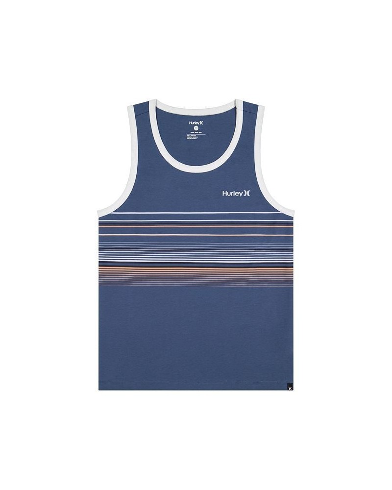 Men's Stripe Tank Blue $20.88 T-Shirts