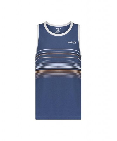 Men's Stripe Tank Blue $20.88 T-Shirts