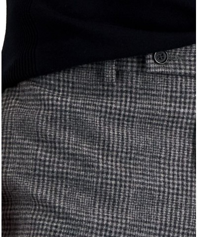 Men's Wool Flannel Classic-Fit Suit Separates Gray $72.20 Suits