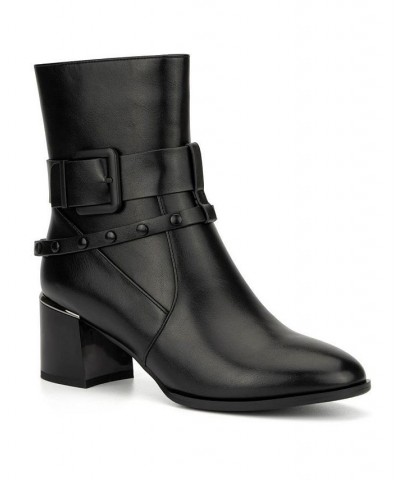 Women's Dauphin Bootie Black $38.36 Shoes