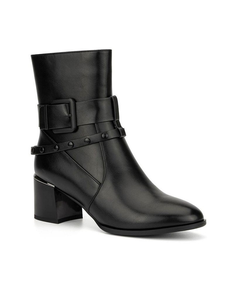 Women's Dauphin Bootie Black $38.36 Shoes