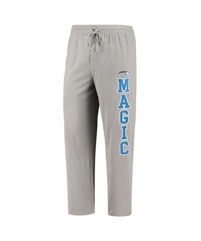 Men's Gray, Heathered Blue Orlando Magic Top and Pants Sleep Set $23.10 Pajama