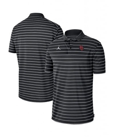 Men's Brand Black Oklahoma Sooners Icon Victory Coaches 2022 Early Season Performance Polo Shirt $42.39 Polo Shirts