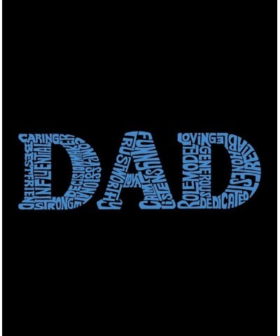 Men's Dad Word Art Crewneck Sweatshirt Gray $20.50 Sweatshirt