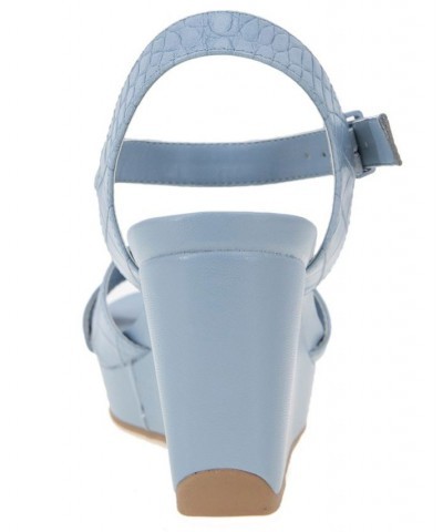 Women's Clarissa Wedge Sandals PD03 $41.58 Shoes