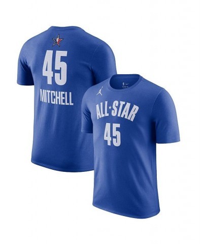 Men's Brand Donovan Mitchell Blue 2023 NBA All-Star Game Name and Number T-shirt $26.49 T-Shirts