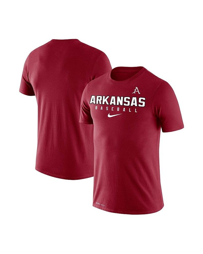 Men's Cardinal Arkansas Razorbacks Baseball Legend Performance T-shirt $20.00 T-Shirts