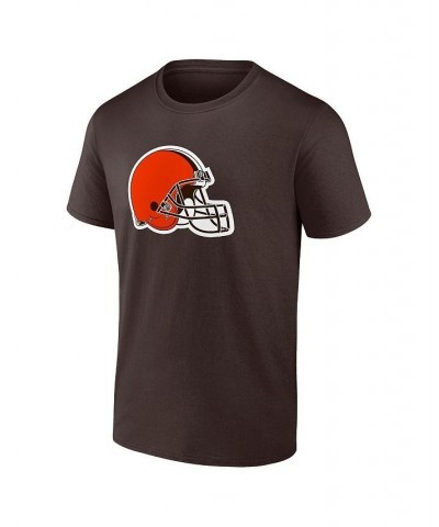 Men's Branded Myles Garrett Brown Cleveland Browns Player Icon Name and Number T-shirt $23.39 T-Shirts