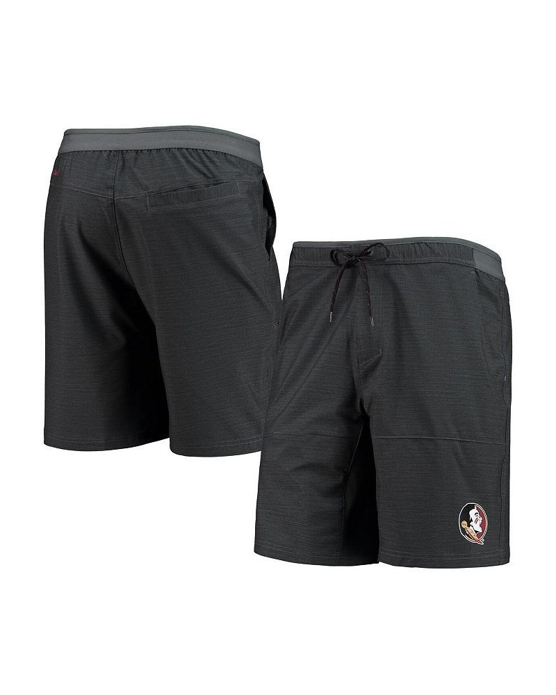 Men's Heathered Charcoal Florida State Seminoles Twisted Creek Omni-Shield Shorts $33.60 Shorts