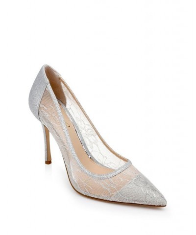 Women's Gia Evening Pumps Gray $54.74 Shoes