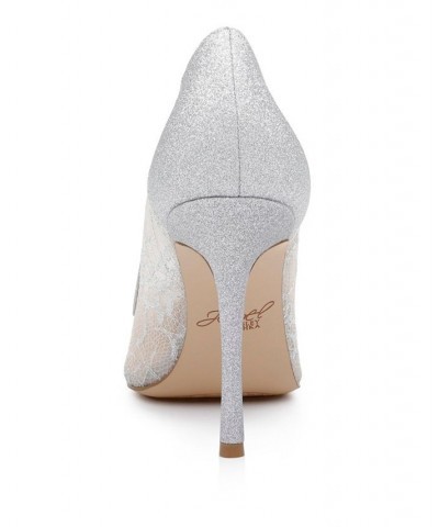 Women's Gia Evening Pumps Gray $54.74 Shoes