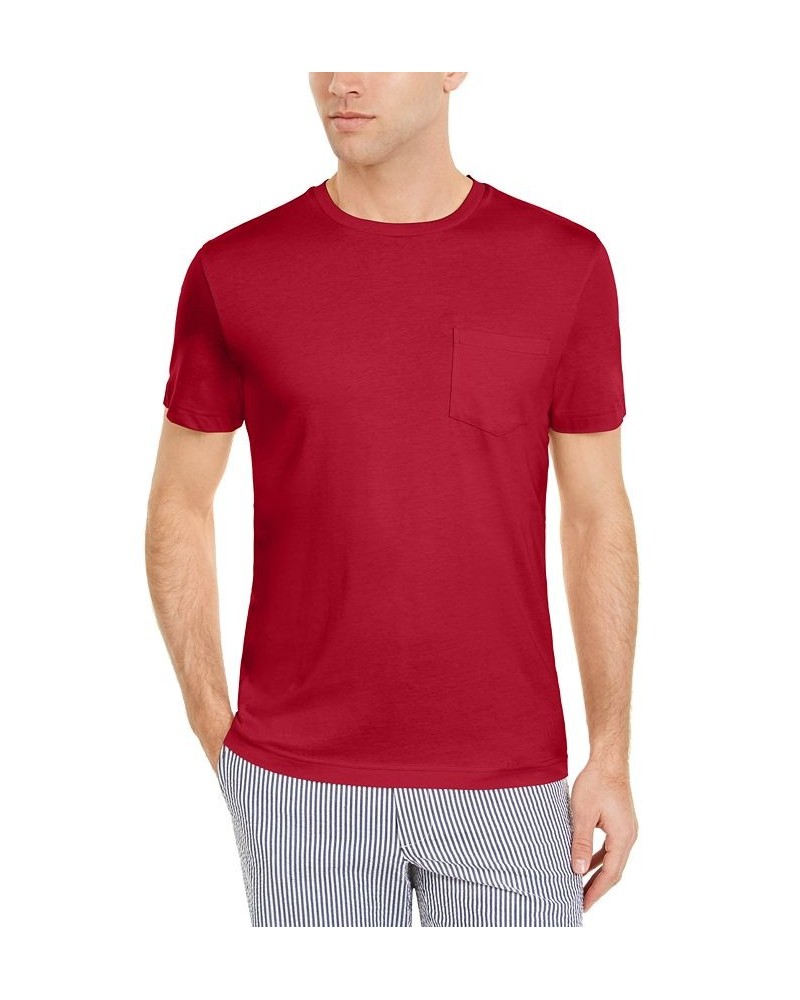 Men's Solid Pocket T-Shirt PD04 $10.19 T-Shirts