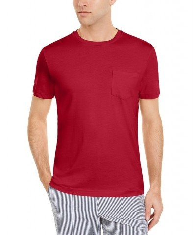 Men's Solid Pocket T-Shirt PD04 $10.19 T-Shirts