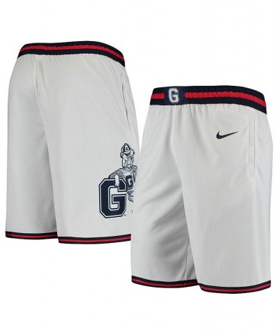 Men's White Gonzaga Bulldogs Limited Basketball Performance Shorts $38.49 Shorts