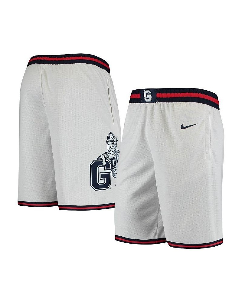 Men's White Gonzaga Bulldogs Limited Basketball Performance Shorts $38.49 Shorts