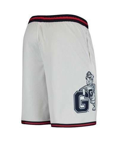 Men's White Gonzaga Bulldogs Limited Basketball Performance Shorts $38.49 Shorts