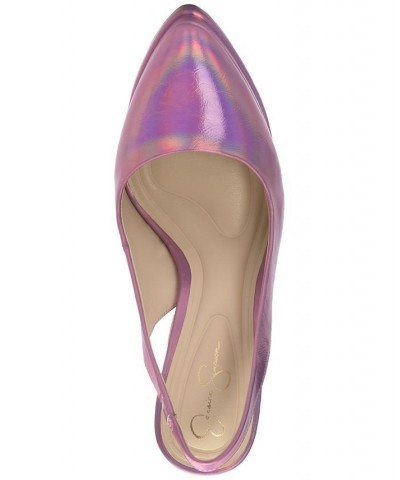 Mayria Slingback Platform Pumps Pink $52.32 Shoes