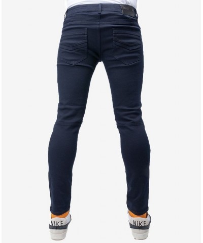 Men's 5-Pocket Articulated Knee Commuter Pants Blue $25.73 Pants