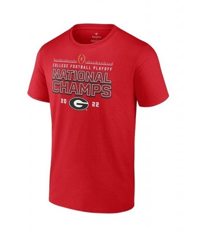 Men's Branded Red Georgia Bulldogs College Football Playoff 2022 National Champions Schedule T-shirt $20.39 T-Shirts