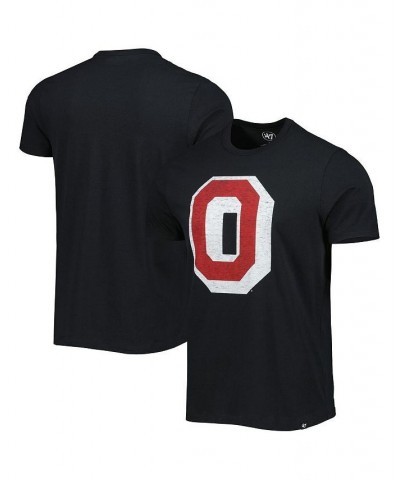 Men's Black Ohio State Buckeyes Premier Franklin Logo T-shirt $22.50 T-Shirts