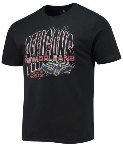 Men's Black New Orleans Pelicans Playground T-shirt $20.25 T-Shirts