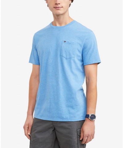 Men's Short-Sleeve Crewneck T-Shirt Blue $15.51 T-Shirts