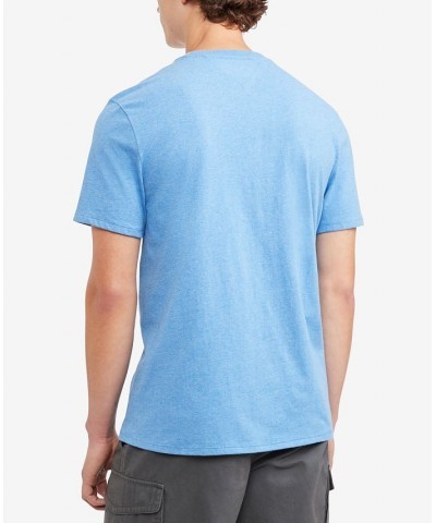 Men's Short-Sleeve Crewneck T-Shirt Blue $15.51 T-Shirts