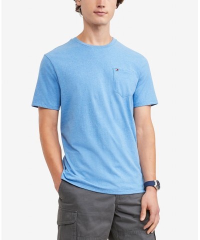 Men's Short-Sleeve Crewneck T-Shirt Blue $15.51 T-Shirts