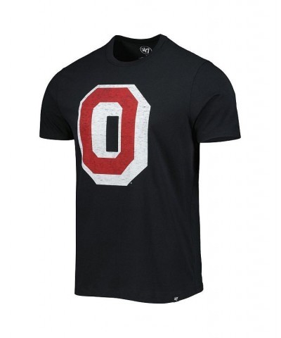 Men's Black Ohio State Buckeyes Premier Franklin Logo T-shirt $22.50 T-Shirts