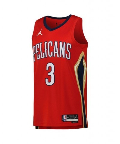 Men's Brand CJ McCollum Red New Orleans Pelicans 2022/23 Statement Edition Swingman Jersey $46.80 Jersey