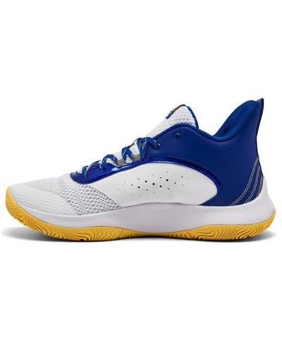 Men's 3Z6 Basketball Sneakers White $40.50 Shoes