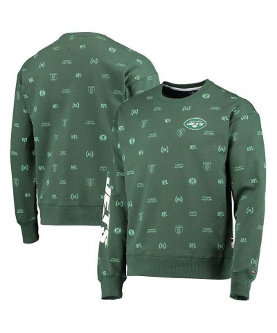 Men's Green New York Jets Reid Graphic Pullover Sweatshirt $38.49 Sweatshirt