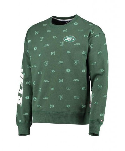 Men's Green New York Jets Reid Graphic Pullover Sweatshirt $38.49 Sweatshirt