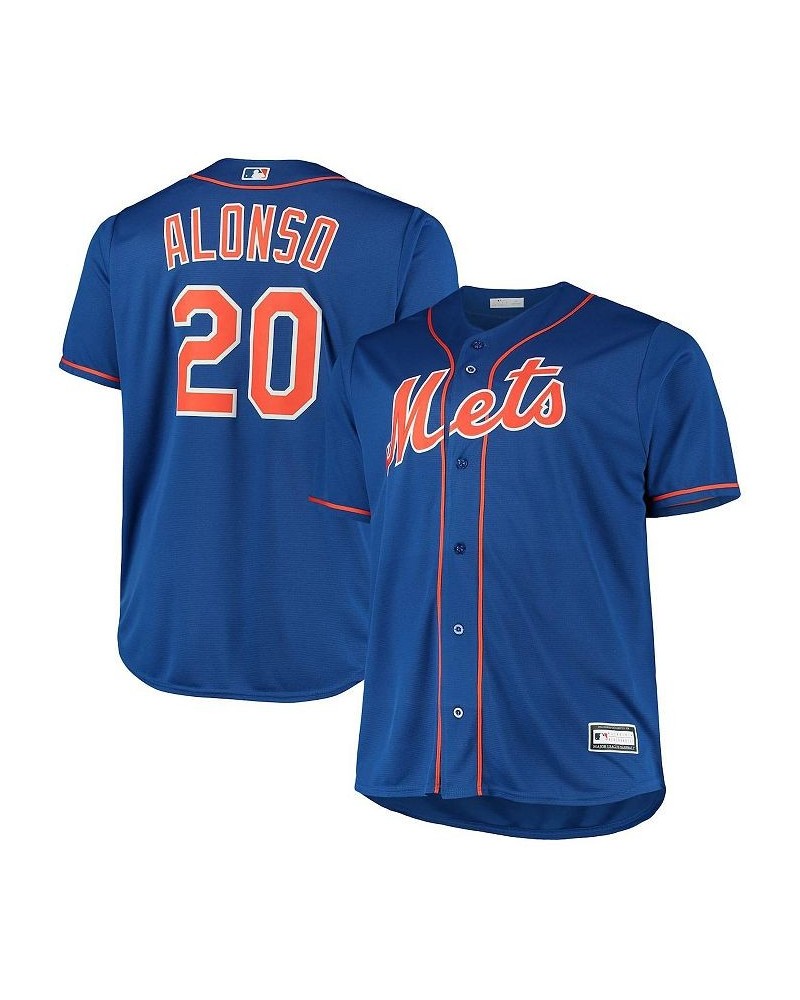 Men's Pete Alonso Royal New York Mets Big and Tall Replica Player Jersey $46.80 Jersey