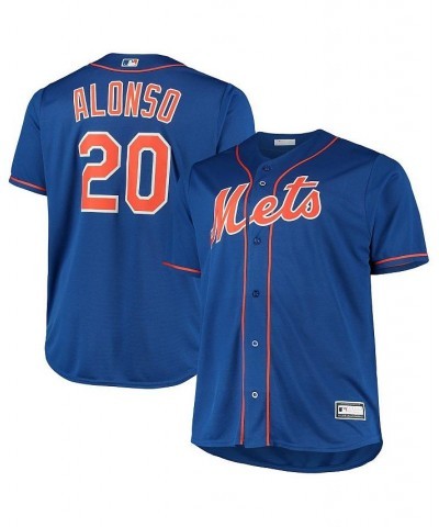 Men's Pete Alonso Royal New York Mets Big and Tall Replica Player Jersey $46.80 Jersey