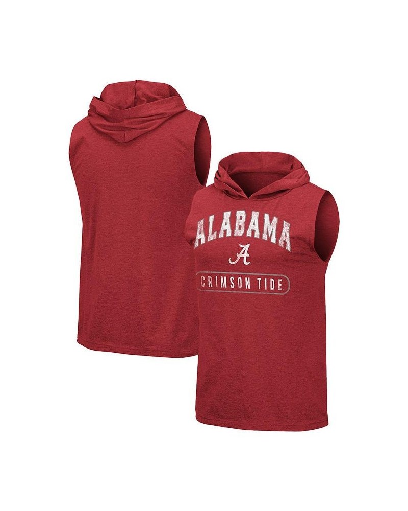 Men's Crimson Alabama Crimson Tide Varsity Hoodie Tank Top $21.99 T-Shirts