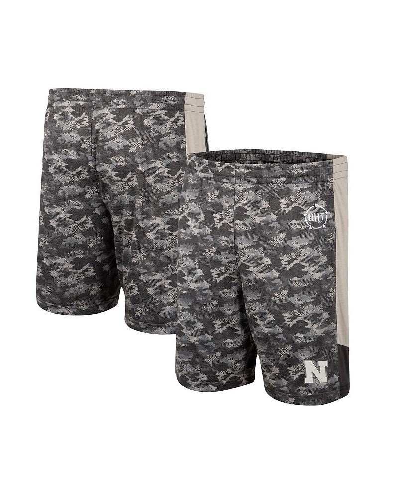 Men's Camo Nebraska Huskers OHT Military-Inspired Appreciation Terminal Shorts $19.32 Shorts