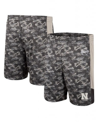 Men's Camo Nebraska Huskers OHT Military-Inspired Appreciation Terminal Shorts $19.32 Shorts