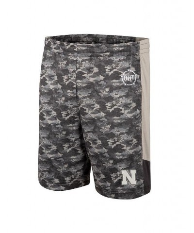 Men's Camo Nebraska Huskers OHT Military-Inspired Appreciation Terminal Shorts $19.32 Shorts