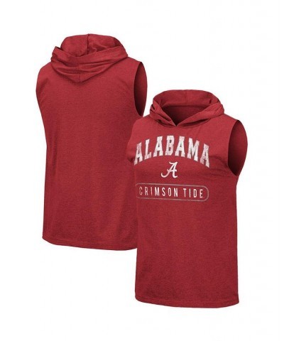 Men's Crimson Alabama Crimson Tide Varsity Hoodie Tank Top $21.99 T-Shirts