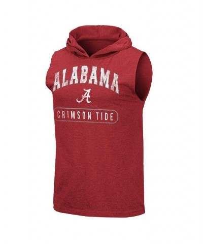 Men's Crimson Alabama Crimson Tide Varsity Hoodie Tank Top $21.99 T-Shirts