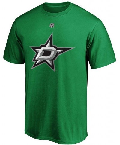 Men's Joe Pavelski Kelly Green Dallas Stars Player Authentic Stack Name and Number T-shirt $17.67 T-Shirts