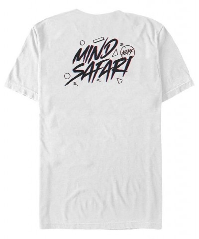 Men's NEFF Safari Minds Short Sleeve T-shirt White $20.99 T-Shirts