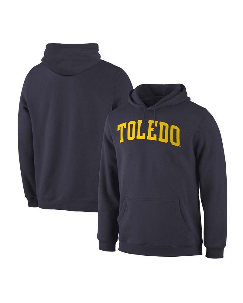 Men's Navy Toledo Rockets Basic Arch Expansion Hoodie $17.60 Sweatshirt