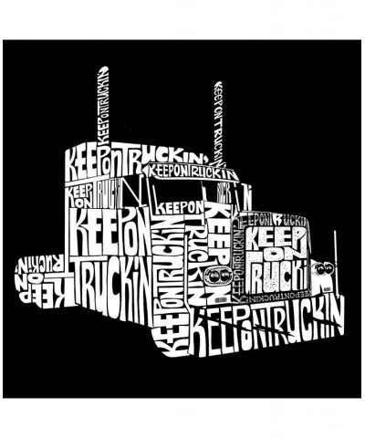 Mens Word Art T-Shirt - Keep on Truckin Gray $20.29 T-Shirts