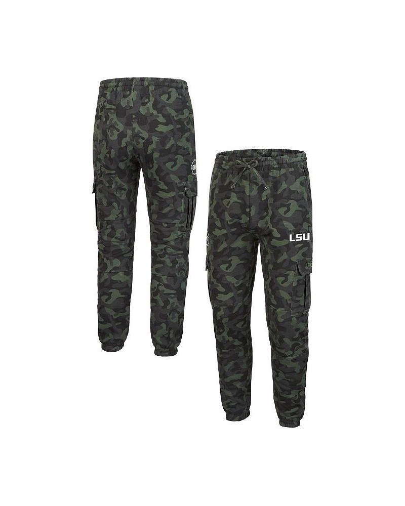 Men's Camo LSU Tigers Logo OHT Military-Inspired Appreciation Code Fleece Pants $25.20 Pants