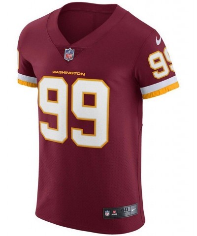 Men's Chase Young Burgundy Washington Football Team Vapor Elite Player Jersey $140.70 Jersey