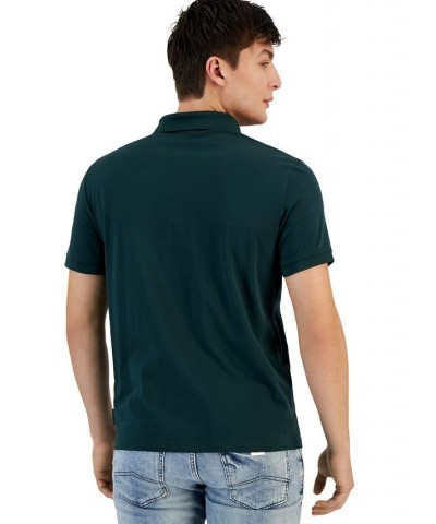 Men's Milano/New York Jersey Polo Shirt Green $32.20 Polo Shirts