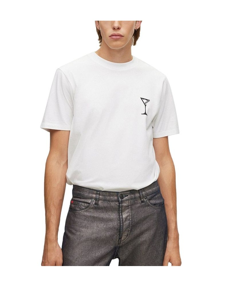 Hugo Boss Men's Destive Relaxed-Fit Party Logo Graphic T-Shirt White $33.51 T-Shirts